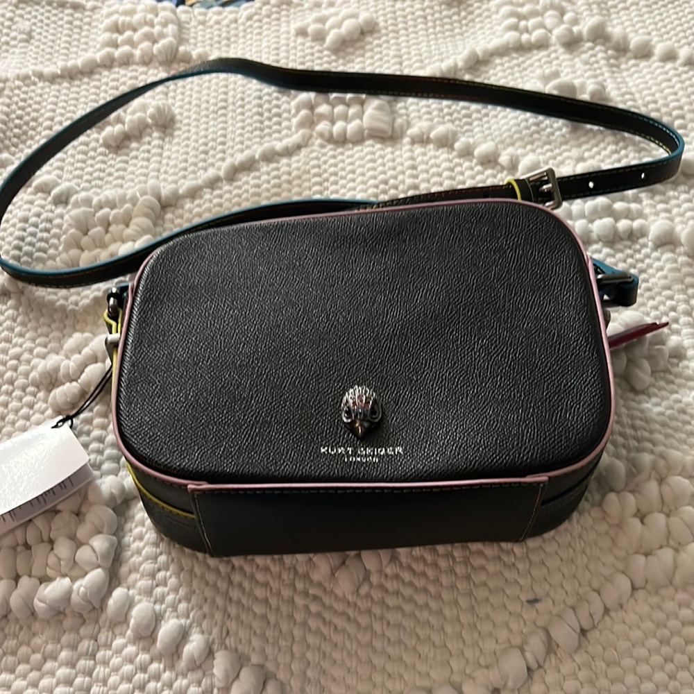 Brand new authentic Kurt Geiger colorful crossbody.